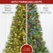 Pre Lit Full Scotch Pine Christmas Tree 1,500 Twinkling Micro LED Lights White & Multicolor, for Holiday Decor and Celebrations
